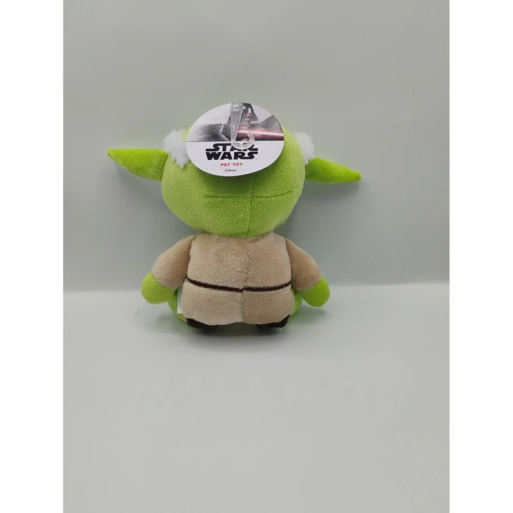 Star Wars Yoda Plush Pet Toy Dog Size OS Green New Squeaky Jedi Master